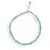 Bratara Onix verde discuri fatetate 4mm si Argint 925