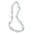 Colier Apatit banuti 5mm si Opal alb 12-14mm