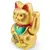 Pisica norocoasa Maneki Neko aurie pentru prosperitate si noroc, 15cm, imagine 2