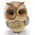 Statueta bufnita aurie cu sclipici - 9,5cm, imagine 3