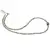 Colier Labradorit discuri fatetate 4mm si cub fatetat 8mm