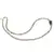 Colier Labradorit discuri fatetate 4mm si fatetat 14-16mm