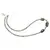 Colier Labradorit discuri fatetate 4mm si trei pietre fatetate 14-16mm