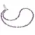 Colier Lepidolit rondele 5-6mm si Ametist sfere 3mm