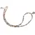 Colier Opal dendritic discuri fatetate 4mm si pandantiv cub fatetat 8mm