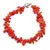 Bratara cu pietre chips Coral, 6-10mm