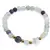 Bratara Fluorit sfere 6mm, Larvikit 8mm si steluta din Sidef 10mm cu bumbi aurii