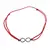 Bratara Therapy charm infinit argintiu, 20mm [CLONE]