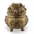 Statueta Feng Shui Bolul prosperitatii cu Dragon din rasina, 11cm, imagine 2