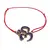 Bratara Therapy cu charm OM albastru, 20mm