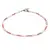 Bratara Coral roz sfere fatetate 2mm si perle de cultura 3mm
