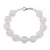 Bratara Cuart roz sfere 3-10mm