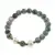 Bratara pe elastic Perle de cultura, bumbi aurii si Agat de copac sfere 8mm