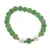 Bratara pe elastic Perle de cultura, bumbi aurii si Aventurin sfere mate 8mm
