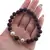 Bratara pe elastic Perle de cultura, bumbi aurii si Cuart druzy electroplacat mov sfere 8mm, imagine 4
