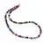 Colier Mix agate colorate discuri fatetate 6mm si sfere fatetate 4mm