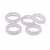 Inel circular din Cuart roz 18-19mm, imagine 2