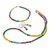 Set colier, bratara si cercei cu agatatoare Mix agate discuri fatetate, 4mm