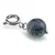 Pandantiv / Breloc cu Jasp sesame albastru sfera, 10mm