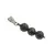 Pandantiv Bronzit sfere, 6mm