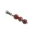 Pandantiv Jasp rosu sfere, 6mm