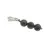 Pandantiv Obsidian fulg de nea maro sfere, 6-7mm
