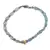 Bratara Apatit neuniform si sfere 3-6mm, Cuart fumuriu neuniform 5-8mm si steluta din Hematit auriu 6mm