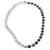 Colier Piatra Lunii sfere 3mm si banuti 8mm si Cuart fumuriu banuti 7-8mm cu steluta din Hematit auriu 6mm