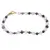 Bratara Cristal de stanca sfere 6mm si Safir albastru discuri fatetate 4-8mm cu Hematit sfere fatetate 2mm