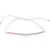 Bratara snur roz, Cuart roz discuri 5mm