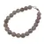 Bratara Agat gri sfere fatetate 8mm