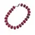 Bratara Agat rodolit discuri fatetate 8mm si Cristal de stanca sfere fatetate 3mm