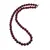 Colier Agat rodolit sfere fatetate 8mm