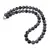 Colier Obsidian fulg de nea sfere 10mm