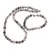 Set colier si bratara  Agat dragon veins sfere fatetate 8mm