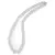 Colier Cristal de stanca sfere mate 10mm