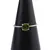 Inel din argint 925 subtire cu Peridot incrustat, marimea 59 - montura tip prong, imagine 4