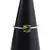 Inel din argint 925 subtire cu Peridot, marimea 59 - montura tip prong, imagine 4