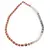 Colier mix Piatra lunii sfere si rondele 3-6mm si element din Hematit auriu 7mm