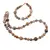 Set colier si bratara Agat crazy lace sfere, 4-10mm