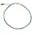 Bratara Onix verde degrade sfere fatetate cu Argint 925, 2mm