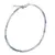 Bratara Acvamarin cuburi fatetate cu Argint 925, 2mm