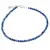 Bratara Kianit sfere fatetate cu Argint 925, 3mm