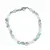 Bratara Claritate Fluida - Apatit 3-5mm si Cristal de stanca 4mm