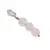 Pandantiv Cuart roz sfere, 6-7mm