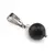 Pandantiv Jad nefrit (Jad canadian) sfera, 8mm