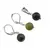 Set Cercei si Pandantiv Jad nefrit (Jad canadian) sfere, 8mm
