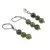 Set Cercei si Pandantiv Jad nefrit sfere, 6mm