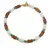 Bratara Granat Hessonit si Opal discuri 4-5mm, Onix verde sfere 3mm