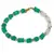 Bratara Onix verde si Prehnit discuri 5-6mm cu Labradorit sfere 4mm